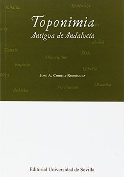 portada Toponimia Antigua De Andalucía