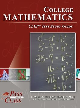portada College Mathematics CLEP Test Study Guide (in English)