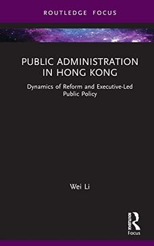portada Public Administration in Hong Kong (Routledge Research in Public Administration and Public Policy) (in English)