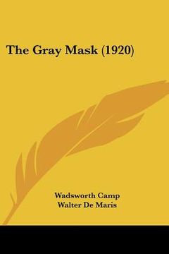 portada the gray mask (1920) (en Inglés)