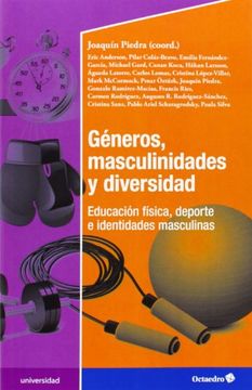 portada GENEROS, MASCULINIDADES Y DIVERSIDAD: EDUCACION FISICA, DEPORTE E IDENTIDADES MASCULINAS