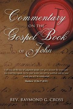 portada Commentary on the Gospel Book of John (en Inglés)