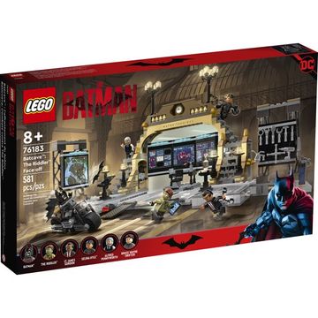 portada LEGO DC The Batman Batcave: The Riddler Face-off 76183 Building Kit (581 Pieces)