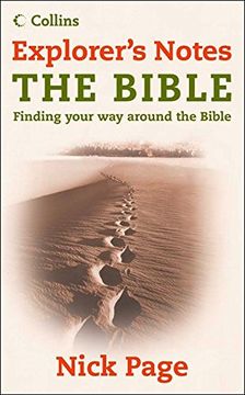 portada Explorer’S Notes: The Bible (en Inglés)