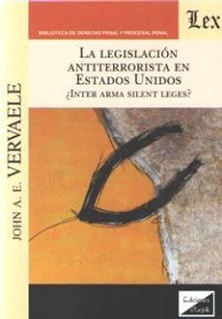 portada Legislacion Antiterrorista en Estados Unidos, la