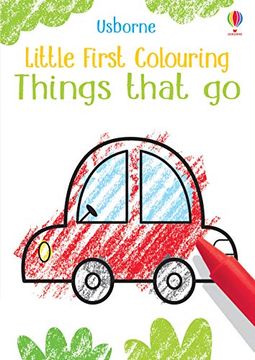portada Little First Colouring Things That go (en Inglés)