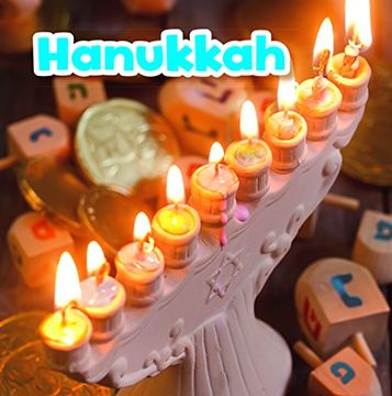 portada Hanukkah (Little Pebble: Festivals in Different Cultures) (en Inglés)