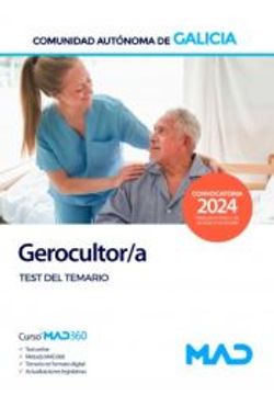 portada Escala de Gerocultor/A. Test del Temario (in Spanish)