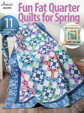 portada Fun Fat Quarter Quilts for Spring (en Inglés)