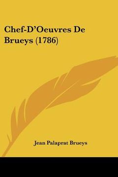 portada chef-d'oeuvres de brueys (1786) (in English)