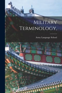 portada Military Terminology, (en Inglés)