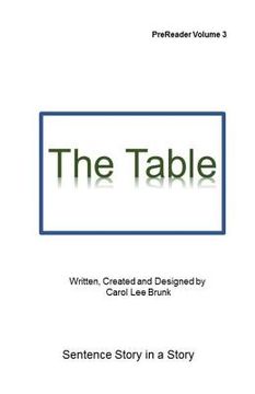 portada The Table: The Table (en Inglés)