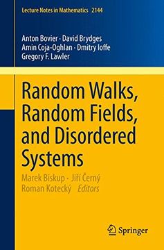 portada Random Walks, Random Fields, and Disordered Systems (Lecture Notes in Mathematics) (en Inglés)