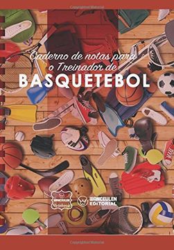 portada Caderno de notas para o Treinador de Basquetebol