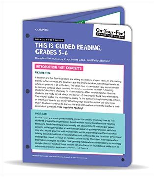 portada On-Your-Feet Guide: This is Guided Reading, Grades 3-6 (Corwin Literacy) 