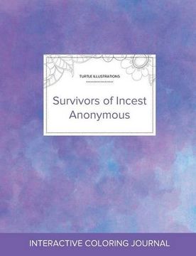 portada Adult Coloring Journal: Survivors of Incest Anonymous (Turtle Illustrations, Purple Mist)