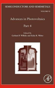 portada Advances in Photovoltaics: Part 4 (Semiconductors and Semimetals)