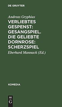 portada Verliebtes Gespenst: Gesangspiel. Die Geliebte Dornrose: Scherzspiel (in German)
