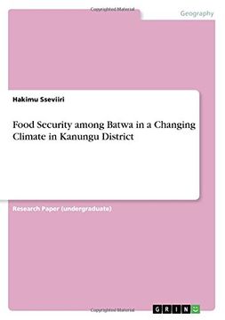 portada Food Security among Batwa in a Changing Climate in Kanungu District