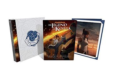 portada The Legend of Korra: The art of the Animated Series--Book One: Air Deluxe Edition (en Inglés)