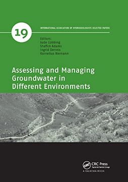 portada Assessing and Managing Groundwater in Different Environments (Iah - Selected Papers on Hydrogeology) (en Inglés)
