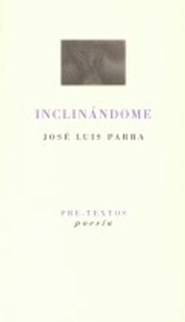 portada Inclinándome (Poesía) (in Spanish)