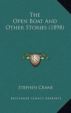 portada the open boat and other stories (1898) (en Inglés)