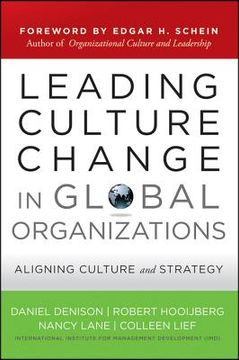 portada leading culture change in global organizations (en Inglés)