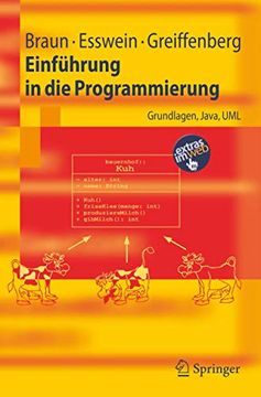 portada Einführung in die Programmierung: Grundlagen, Java, uml (in German)
