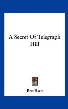 portada a secret of telegraph hill (en Inglés)