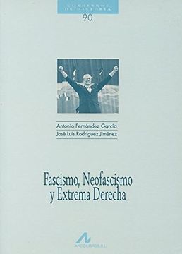 portada Fascismo, Neofascismo y Extrema Derecha (in Spanish)