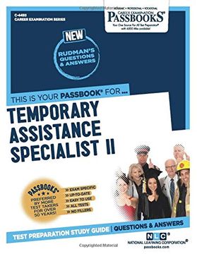 portada Temporary Assistance Specialist ii (in English)