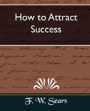 portada how to attract success (en Inglés)