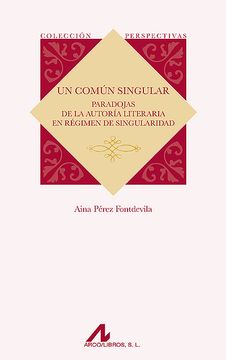 portada Un Comun Singular (in Spanish)