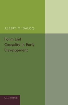 portada Form and Causality in Early Development (in English)