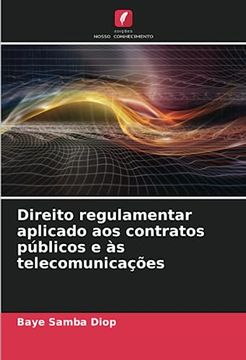 portada Direito Regulamentar Aplicado aos Contratos Públicos e às Telecomunicações