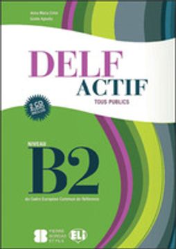 portada DELF ACTIF B2 TOUS BOOK + 2 AUDIO CDS (En papel)