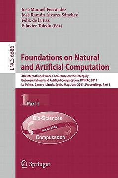 portada foundations on natural and artificial computation