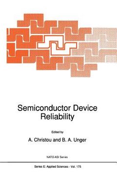 portada Semiconductor Device Reliability (en Inglés)