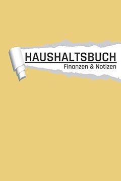 portada Haushaltsbuch: Farbe: Pastel Gelb i Einnahmen und Ausgaben Planen und Sparen i din a5 i 120 Seiten i Undatiert i 52 Wochen i Fixkosten i Bilanz i Finanzplaner (Finanzen) (in German)