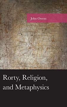 portada Rorty, Religion, and Metaphysics (American Philosophy Series) (en Inglés)