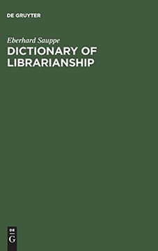 portada Dictionary of Librarianship (en Inglés)