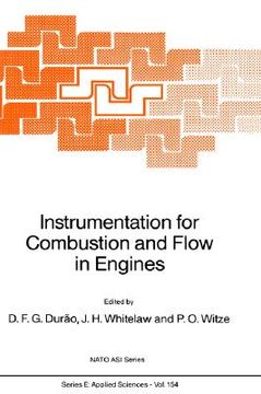 portada instrumentation for combustion and flow in engines (en Inglés)