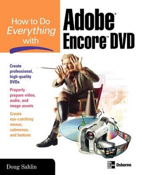 portada how to do everything with adobe encore dvd (in English)