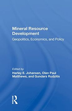 portada Mineral Resource Development: Geopolitics, Economics, and Policy (en Inglés)