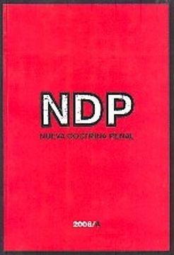 portada Nueva Doctrina Penal Revista Ndp (2006-a) revista ndp