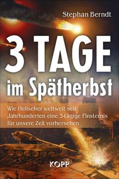 portada 3 Tage im Spätherbst (en Alemán)