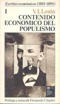 portada Escritos Económicos (1893-1899). 1. Contenido Económico del Populismo y su Crítica en el Libro del Señor Struve (Teoría) (Spanish Edition) (in Spanish)