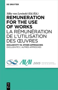 portada Remuneration for the Use of Works (en Inglés)