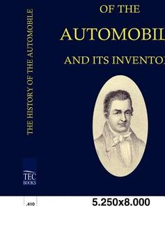 portada the history of the automobile ans its inventors (en Inglés)